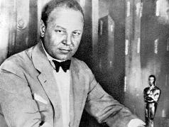 Emil Jannings with his Best Actor award