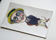 Harold Lloyd postcard