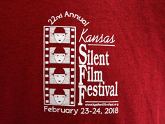 Front of 22nd Annual KSFF t-shirt