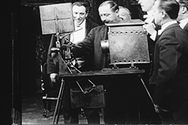 Moviemakers take an interest in capturing action as Winsor McCay quickly draws out cartoon characters and works his drawings into capturing action in animation