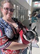 KSFF Board Member Melanie Lawrence invited her dog, Logan, to attend our event on Saturday afternoon