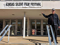 Again, in 2024, the KSFF banner is inplace for the days of our festival, as pointed out by Jim Rhodes